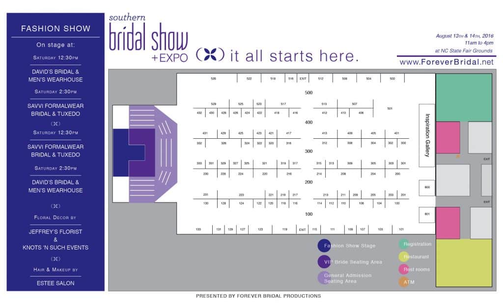 Southern-bridal-show-expo-Aug16-Map