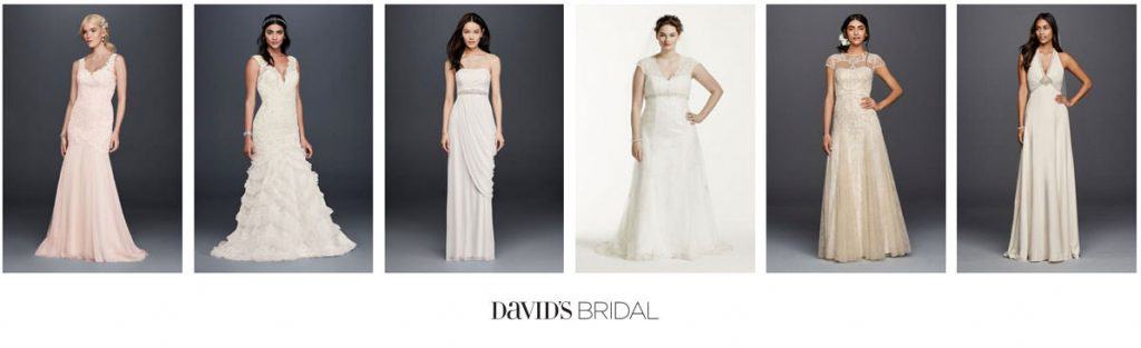 Davids Bridal wedding dresses