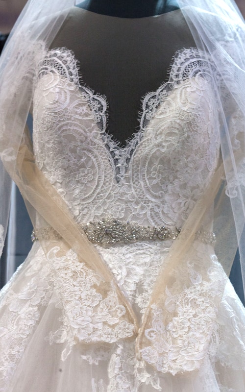 Southern Wedding Show + Expo wedding dress details