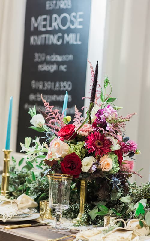Southern Wedding Show + Expo flowers
