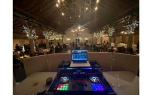Elite DJ Solutions | DJ set up at reception