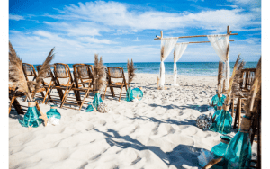 A Seaside Weddings & Events in Emerald Isle, NC beach wedding decorations