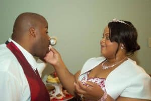 Cutting the Cake, Wedding Reception, Sir Concepts Raleigh NC