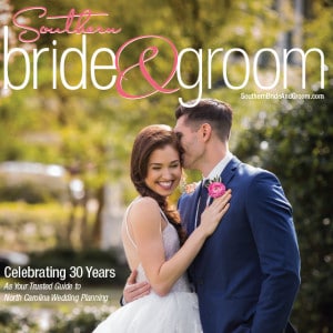 Southern Bride & Groom Magazine Cover Photo