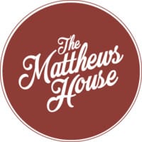 The Matthews House circular logo