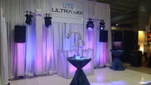 Ultra Mix DJ Forever Bridal Wedding Show Booth