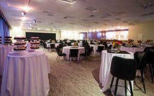 Wake-Forest-Wake Forest Renaissance-Centre ballroom for wedding receptions
