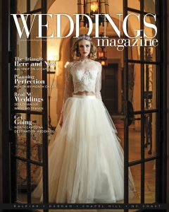 Weddings Magazine Raleigh NC Cover Photo