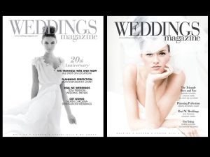 Weddings Magazine Raleigh NC featuring Wedding Gowns