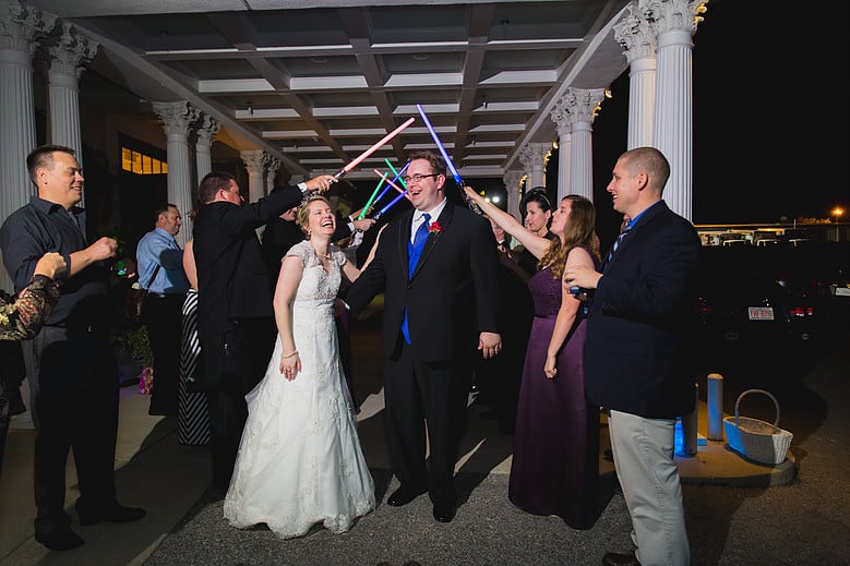 Star Wars Wedding Photo by: AO&JO Photography (www.AOJOPhotography.com)