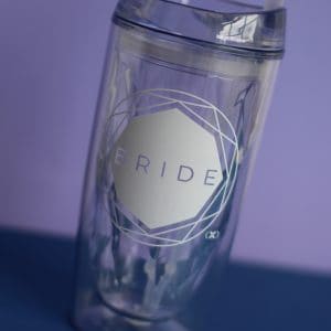 Forever Bridal "Bride" tumbler with straw, bride tumbler cup, bride cup