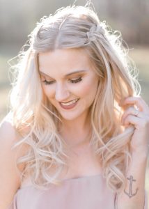 Soft Curls Bridal Wedding Hair by Liz