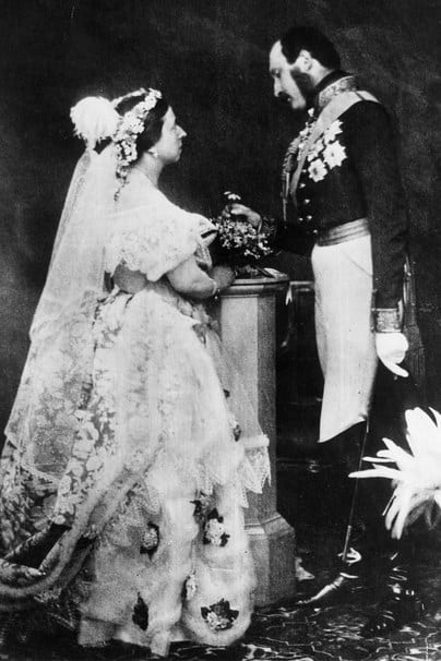 Queen Victoria and Prince Albert Wedding Photo- Forever Bridal Wedding Photos