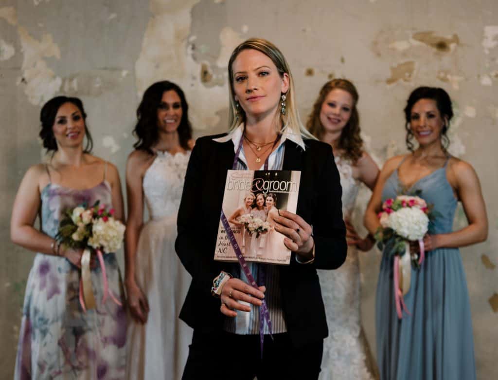 Glenwood South Tailor and Alteration -Natalie Harms Bridal Lead with Brides and Bridesmaids -Forever Bridal Wedding Shows