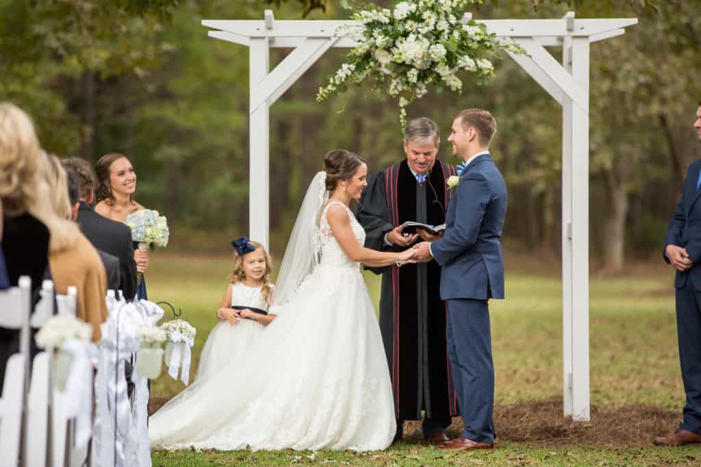 A Carolina couple's fall wedding at Magnolia Manor Plantation in Warrenton, NC