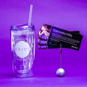 Forever Bridal Wedding Show Tumbler and 3-ticket pass