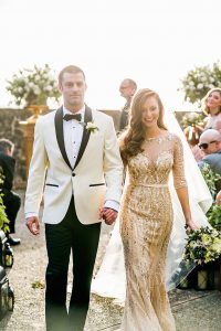 2019 Wedding Dress Trend- Gold Bride
