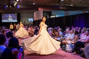 Wedding Gown being worn by Model Camellia - Forever Bridal Wedding Shows