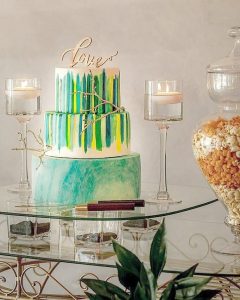 Wedding cake decor -capital cakes