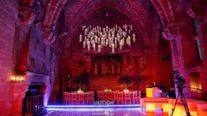 Harry Potter Themed Wedding Video Mapping Reception