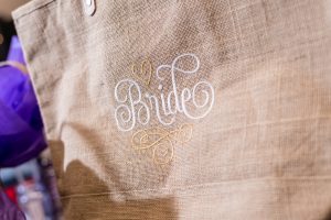 Forever Bridal Wedding Shows Bride Jute Tote Bag
