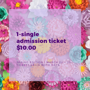 Forever Bridal Wedding Show Spring Edition 1-single ticket