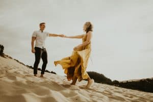 couple on the beach - Engagement Shoot - Reede Fisher Photography - Forever Bridal Wedding Shows