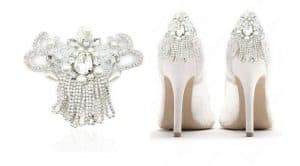About The Box bling accessories and wedding shoes
