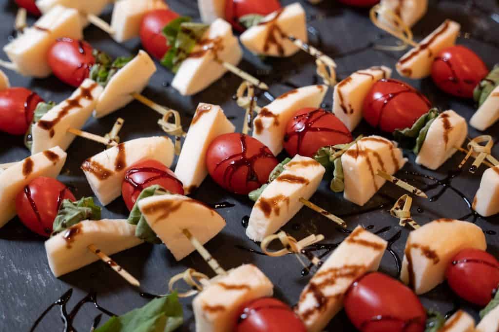Caprese Skewers at Jiddi styled Shoot - Photo Indigosilver - Organizer Forever and Company