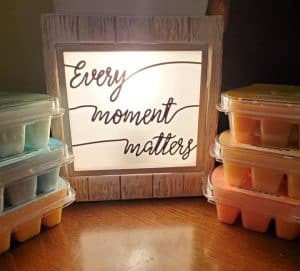 scentsy every moment matters lit up décor
