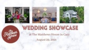 the matthews house open house flyer