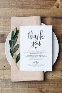 Acts of gratitude are one of many meaningful and sentimental wedding trends of the year.