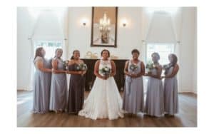 Bridal Party Portrait by Chanel Productions