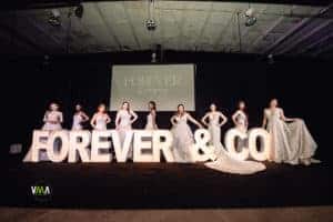 Forever and Company Wedding Show 2022 | Models with Letters on stage